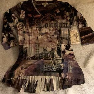 Destination 3/4 length shirt